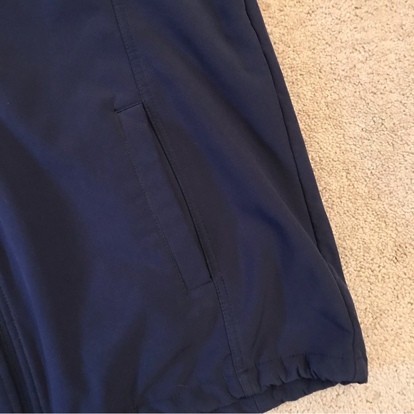 NFL Seattle Seahawks Stadium Jacket Adult Size Large Soft Shell Fleece Dark Blue - Picture 7 of 13